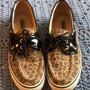 Sperry’s leopard print
